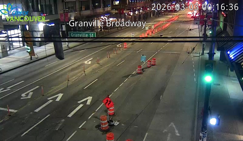 Granville St & W Broadway Ave - West