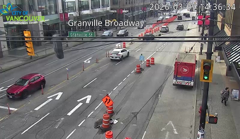 Granville St & W Broadway Ave - West