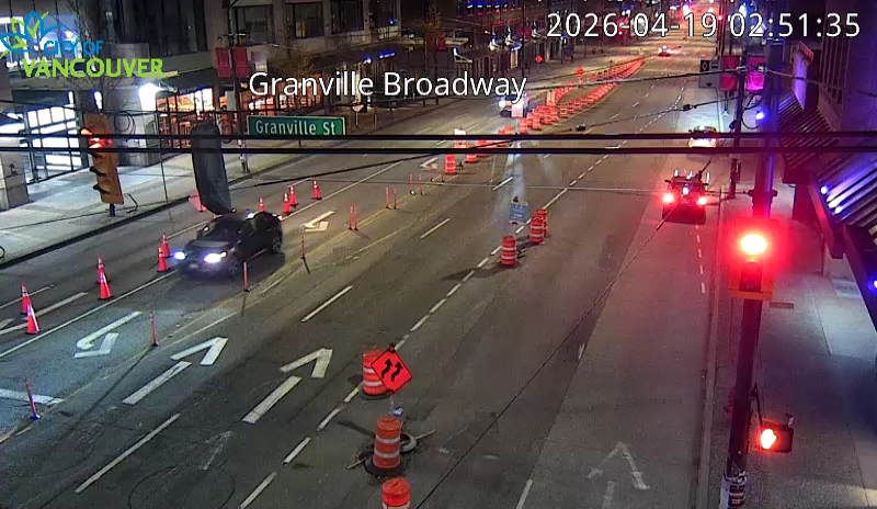 Granville St & W Broadway Ave - West