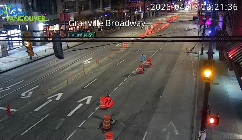 Granville St & W Broadway Ave - West