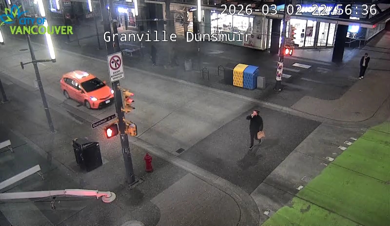 Granville St & Dunsmuir St - North