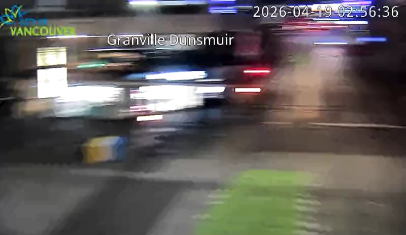 Granville St & Dunsmuir St - North