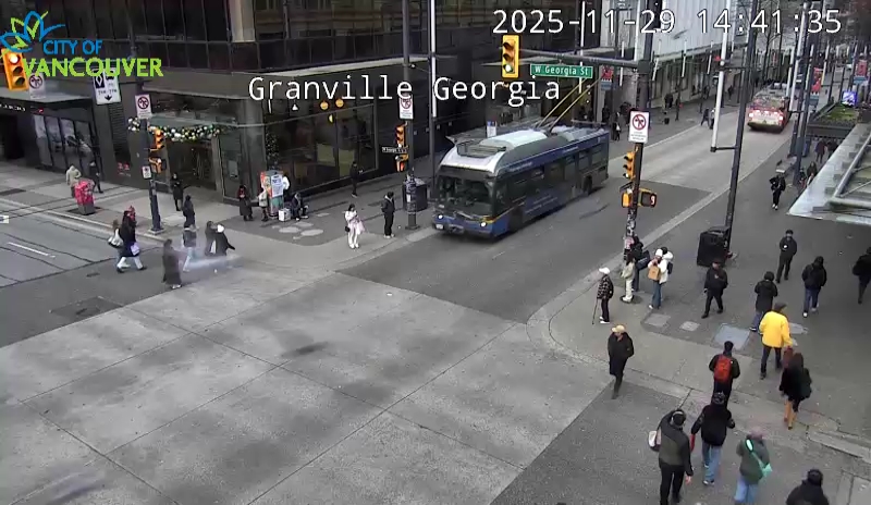 Granville St & E Georgia St - North