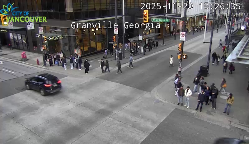 Granville St & E Georgia St - North