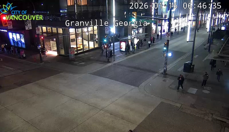 Granville St & E Georgia St - North