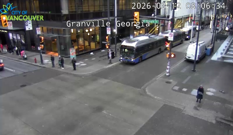 Granville St & E Georgia St - North