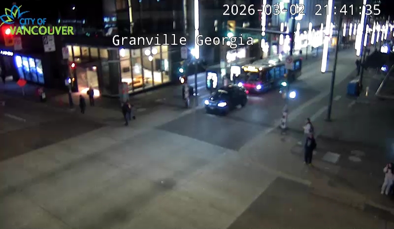 Granville St & E Georgia St - North