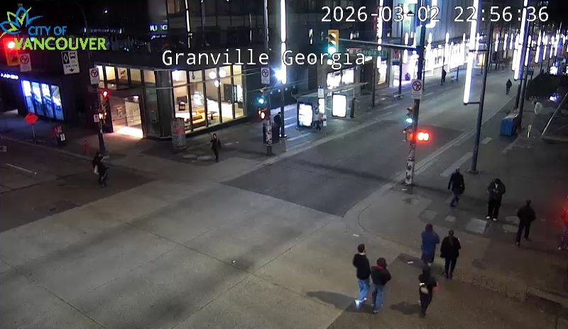 Granville St & E Georgia St - North
