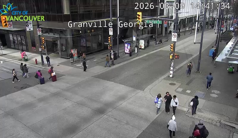 Granville St & E Georgia St - North