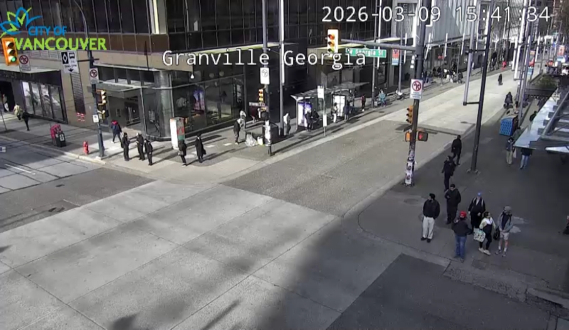 Granville St & E Georgia St - North