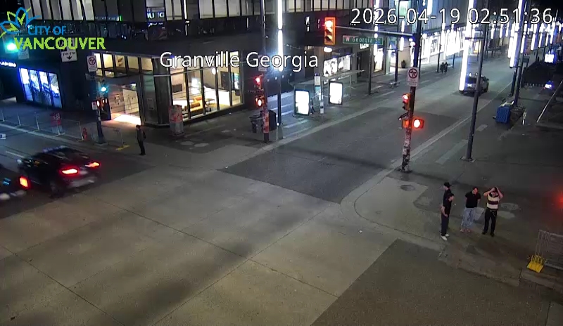 Granville St & E Georgia St - North