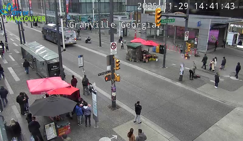 Granville St & E Georgia St - South