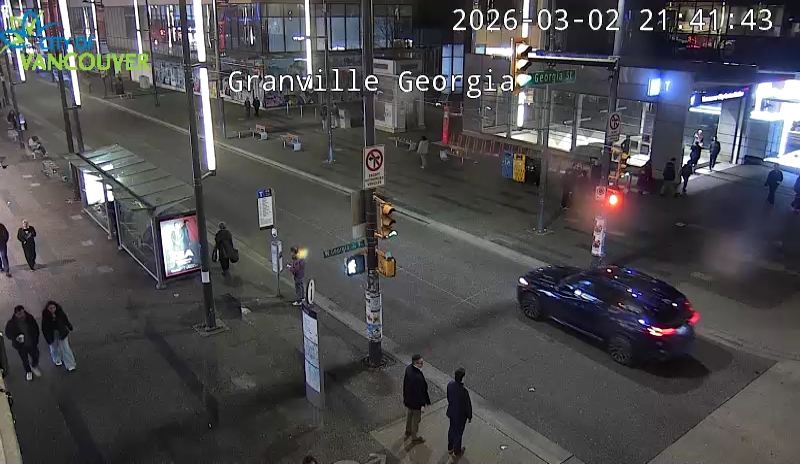 Granville St & E Georgia St - South