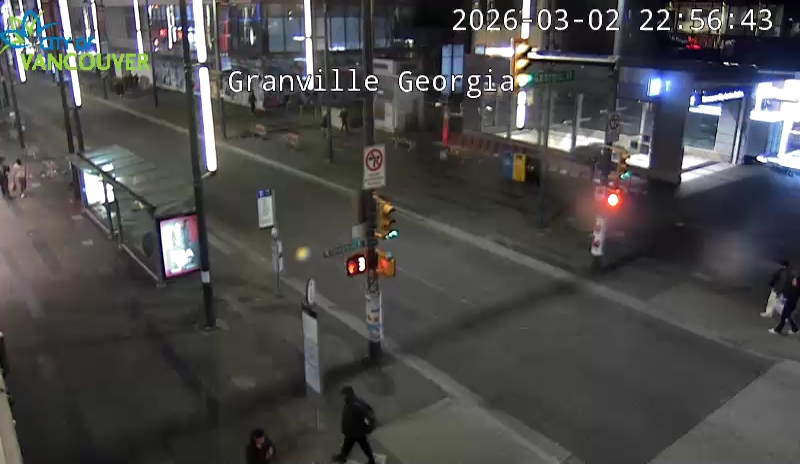 Granville St & E Georgia St - South