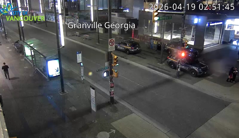 Granville St & E Georgia St - South