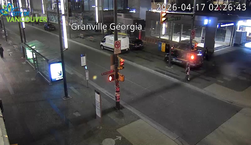 Granville St & E Georgia St - South