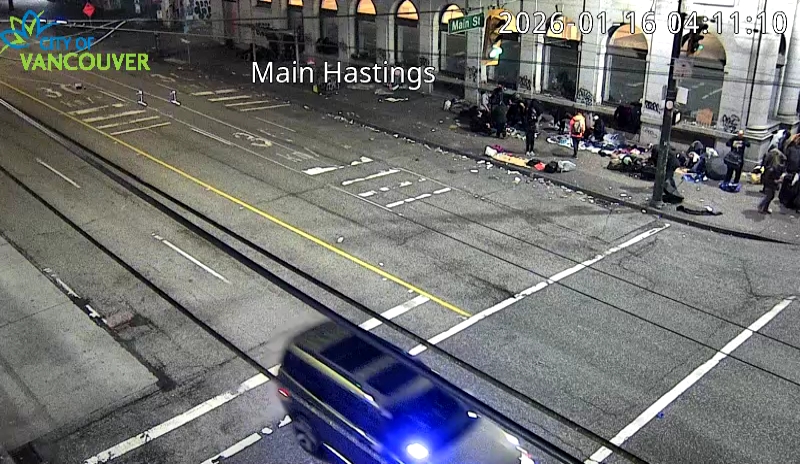 Main St & E Hastings St - East