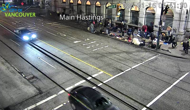 Main St & E Hastings St - East