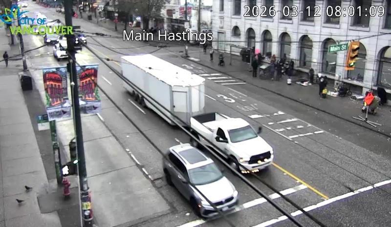 Main St & E Hastings St - East