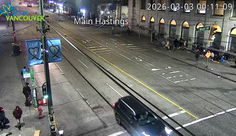 Main St & E Hastings St - East