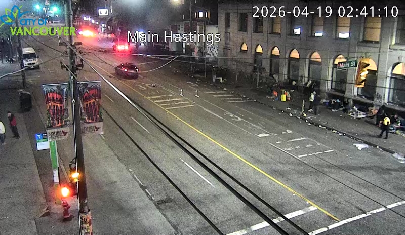 Main St & E Hastings St - East