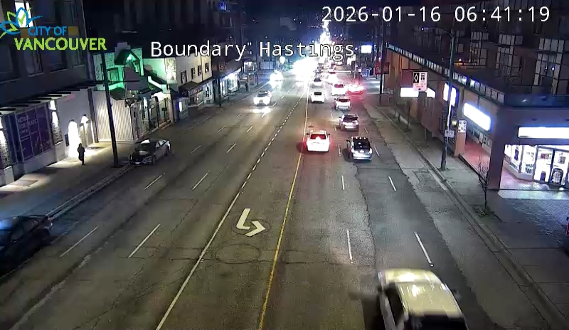 Boundary Rd & E Hastings St - West