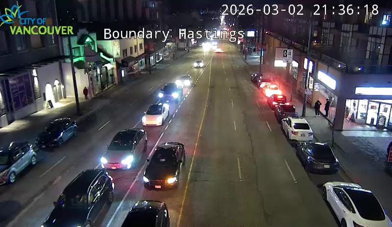 Boundary Rd & E Hastings St - West