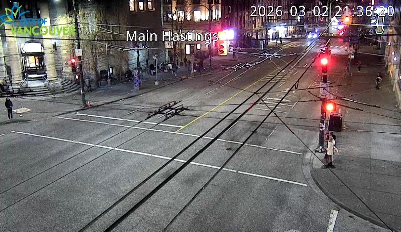 Main St & E Hastings St - West