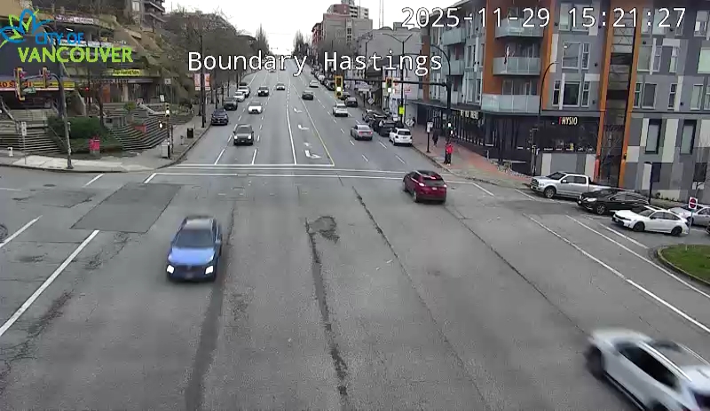 Boundary Rd & E Hastings St - East