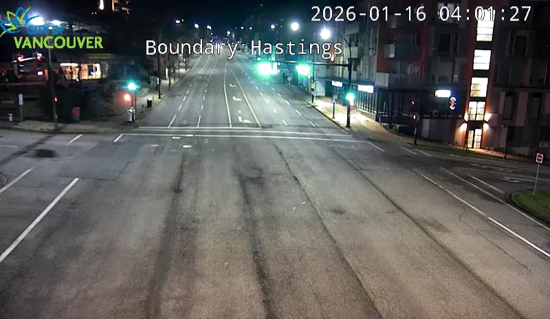 Boundary Rd & E Hastings St - East