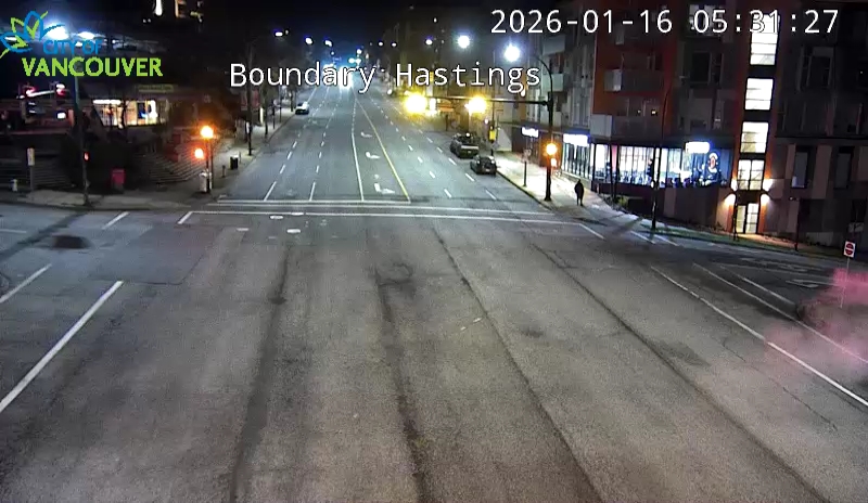 Boundary Rd & E Hastings St - East