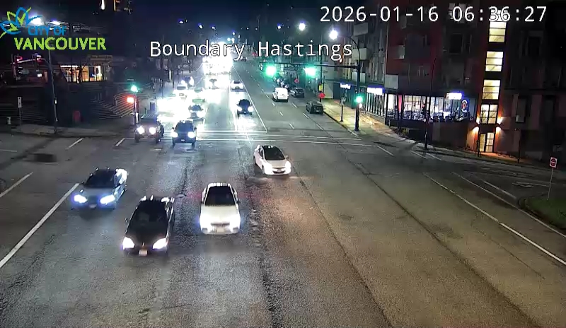 Boundary Rd & E Hastings St - East