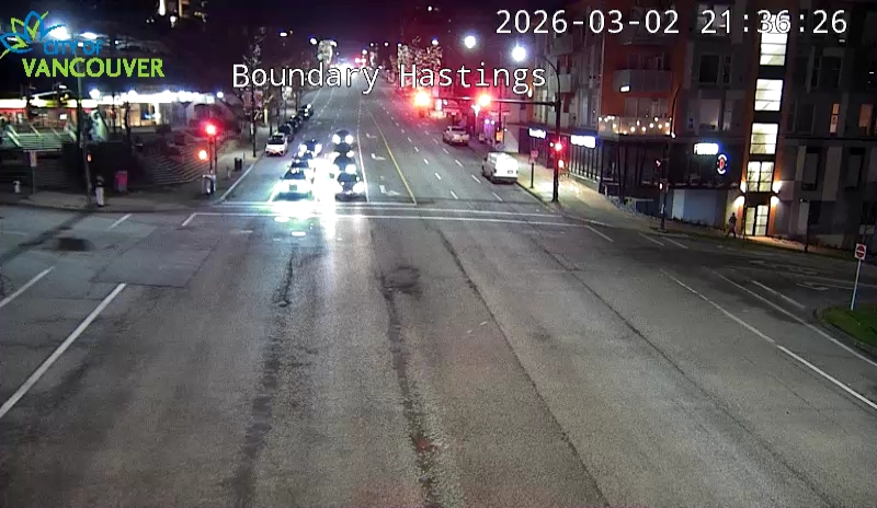 Boundary Rd & E Hastings St - East