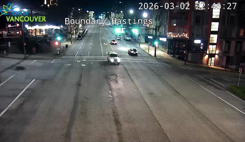 Boundary Rd & E Hastings St - East