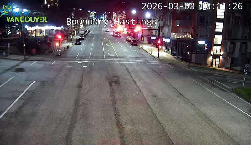 Boundary Rd & E Hastings St - East