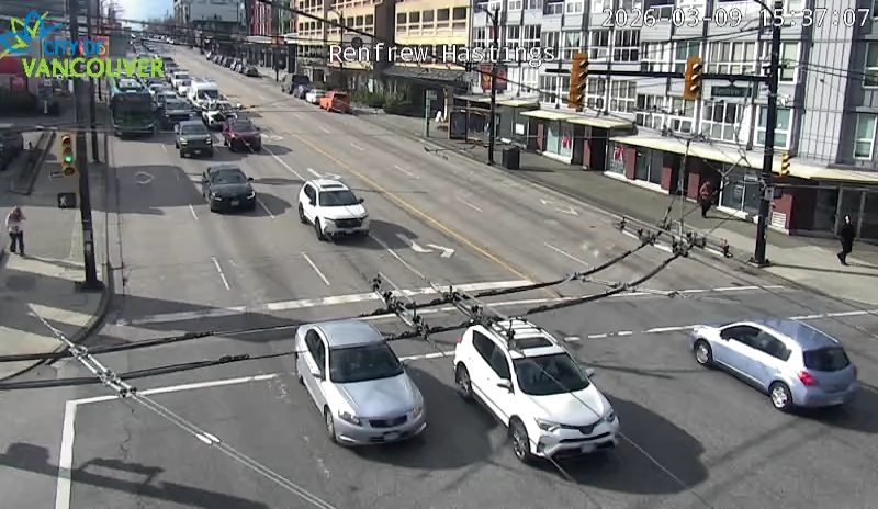 Renfrew St & E Hastings St - West