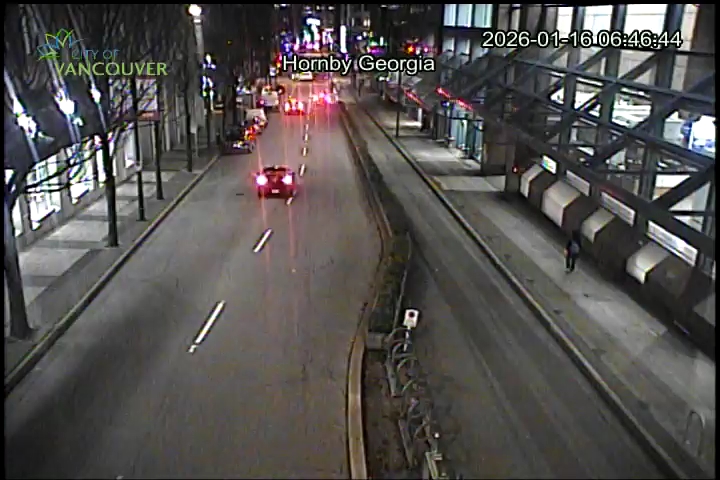 Hornby St & E Georgia St - North