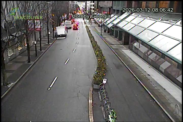 Hornby St & E Georgia St - North