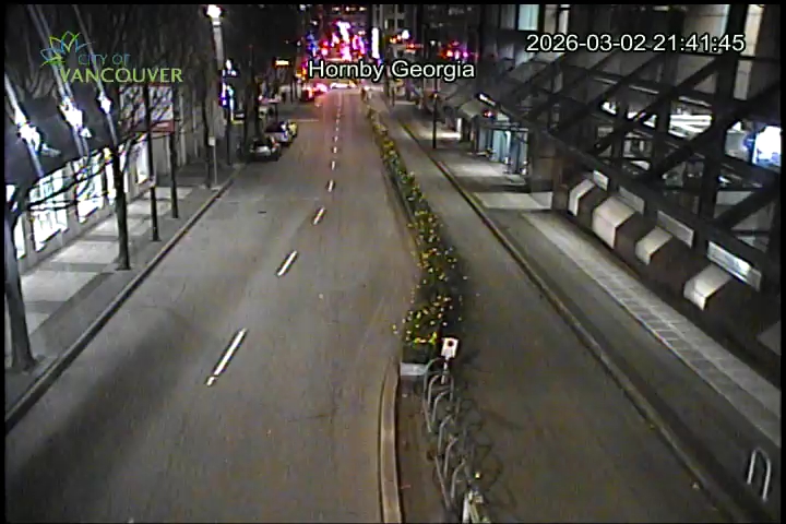 Hornby St & E Georgia St - North