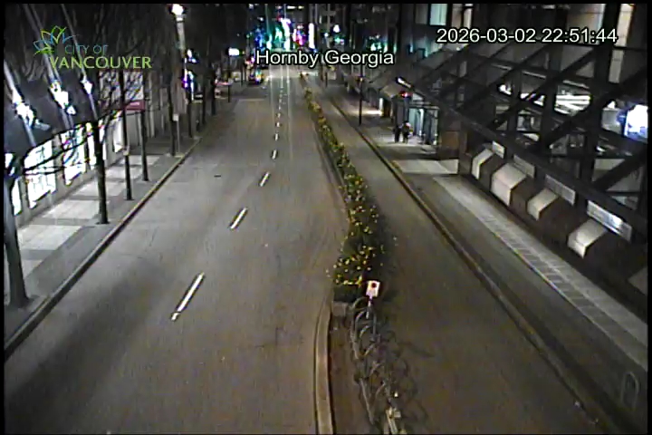 Hornby St & E Georgia St - North