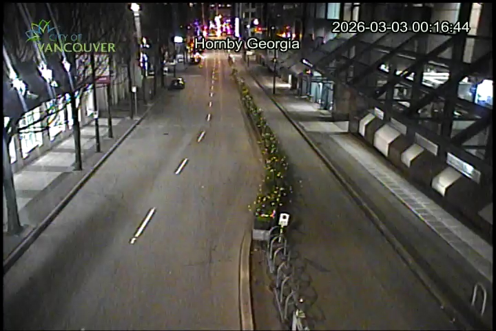 Hornby St & E Georgia St - North