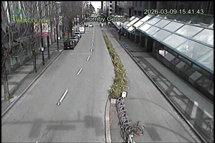 Hornby St & E Georgia St - North