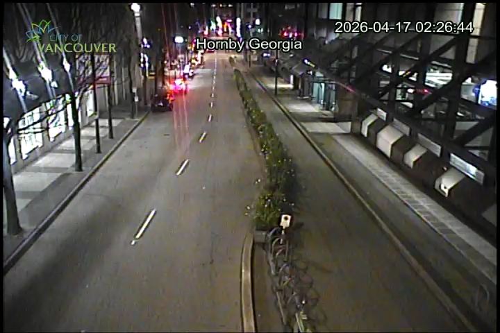 Hornby St & E Georgia St - North