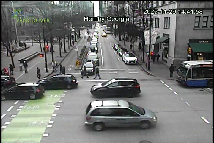 Hornby St & E Georgia St - South