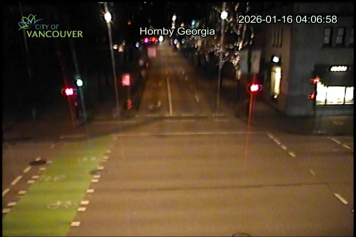 Hornby St & E Georgia St - South