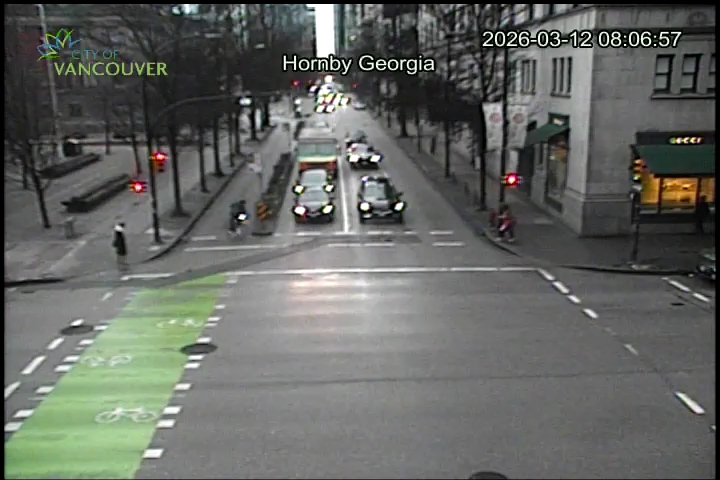 Hornby St & E Georgia St - South