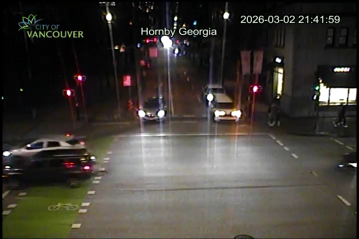 Hornby St & E Georgia St - South