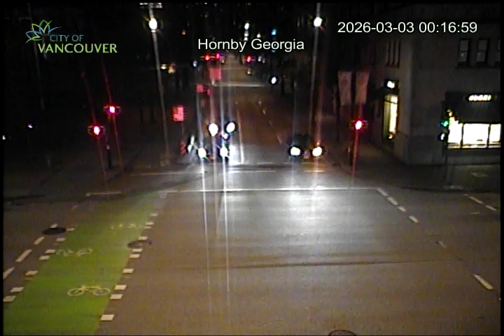 Hornby St & E Georgia St - South