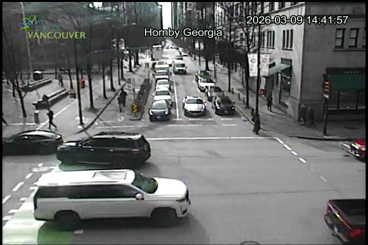 Hornby St & E Georgia St - South