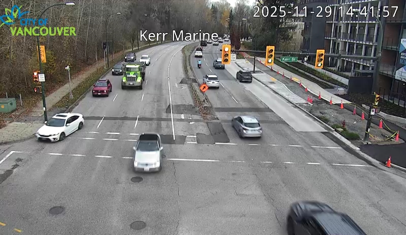 Kerr St & SE Marine Dr - East